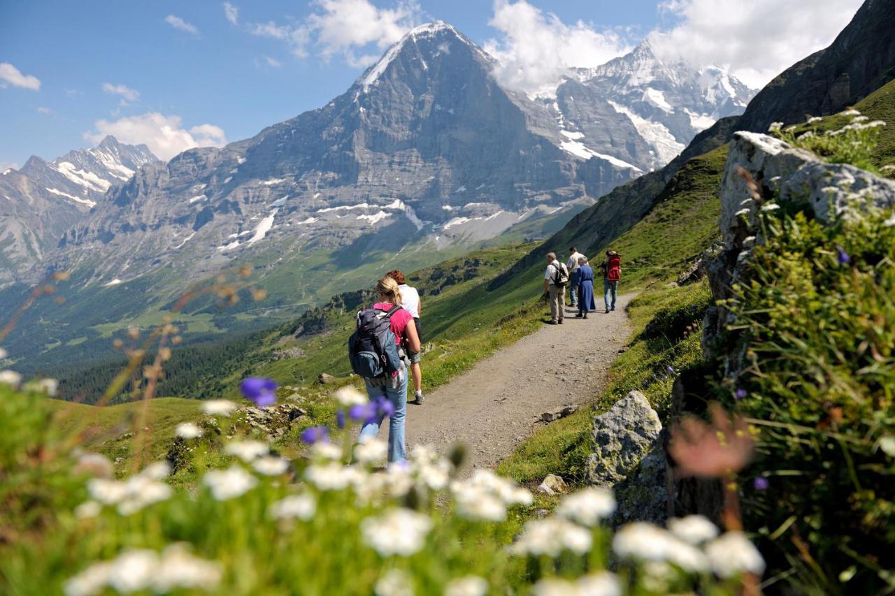 Апартаменты Luxury, New - Amazing Views Grindelwald Eiger Jungfrau Moench Экстерьер фото